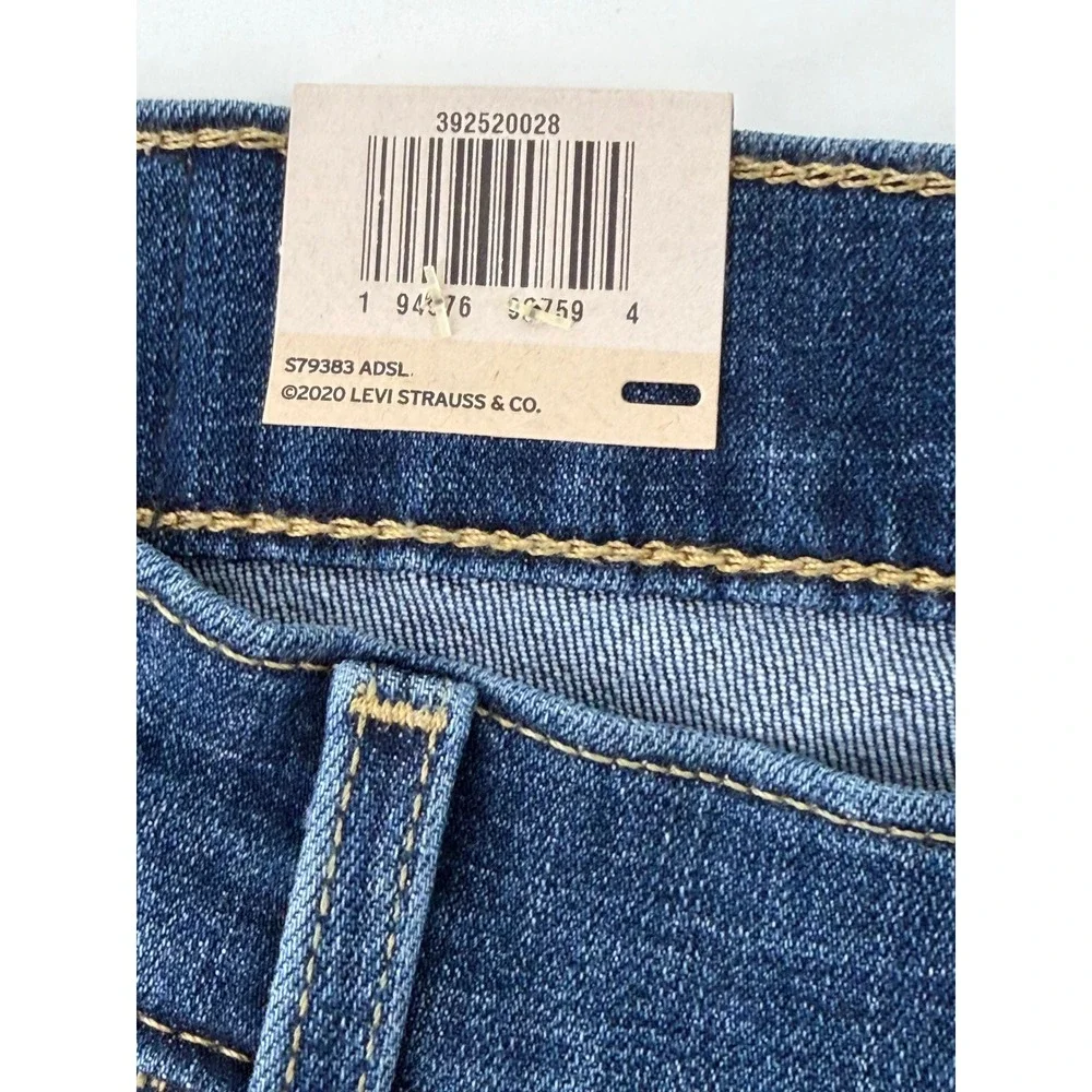 Levis Classic Bootcut Jeans Womens 12 Medium W31 L32 Hypersoft Blue Mid Rise NEW